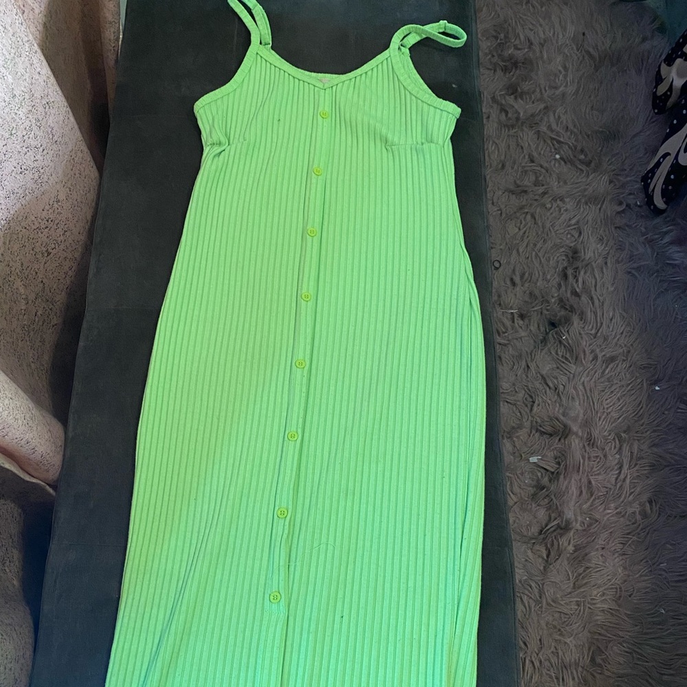 Spaghetti strap maxi dress